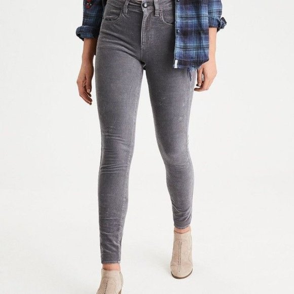 American Eagle High-Waisted Corduroy Jegging - Picture 1 of 2